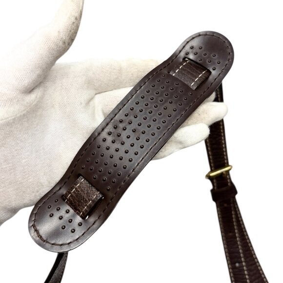 LOUIS VUITTON Vintage Monogram Saumur Doubled Crossbody Brown Green [106379] - Picture 15 of 16